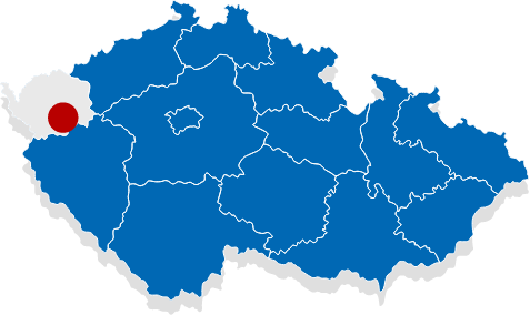 Poloha Otročína na mapě České republiky